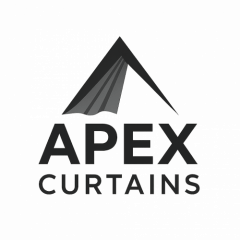 logo for apex curtains